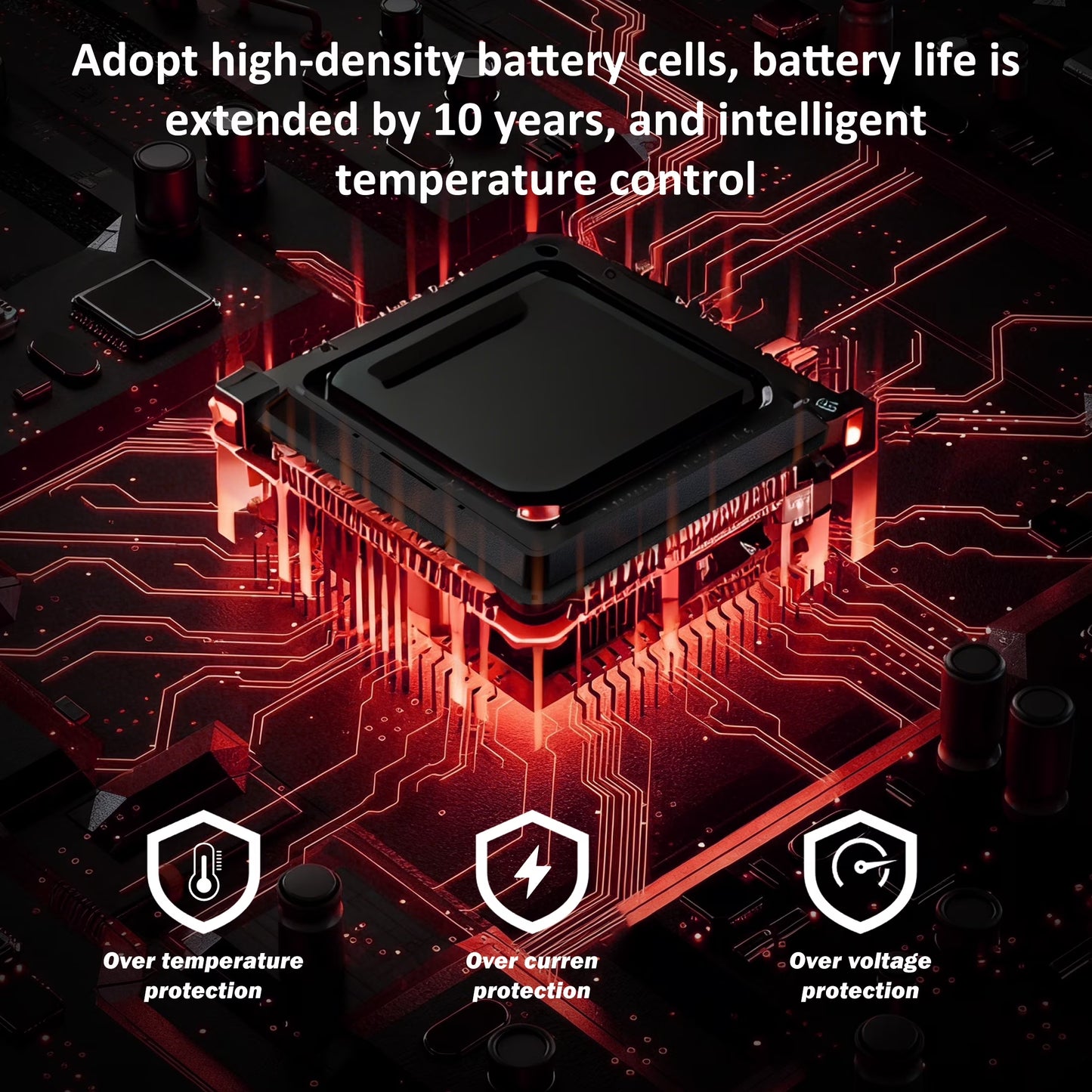 Solpowben 20000Mah Solar Power Bank Compatible for Cell Phone Iphone, Outdoor Portable Charger with Dual 5V USB Ports, 2 Flashlights & Digital Compass(Red)
