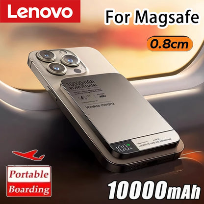 5000Mah Ultra-Thin Power Bank Magnetic Wireless Digital Display Fast Charging External Battery for Magsafe for Iphone