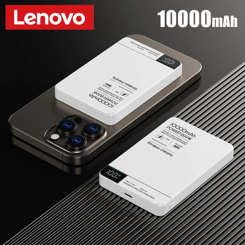 5000Mah Ultra-Thin Power Bank Magnetic Wireless Digital Display Fast Charging External Battery for Magsafe for Iphone